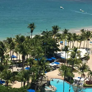 Beach Front At Coral Beach , San Juan Puerto Rico